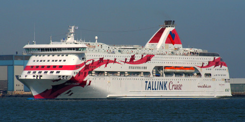 Паром Турку-Стокгольм M/S Baltic Princess компании Silja Line (Tallink Silja)