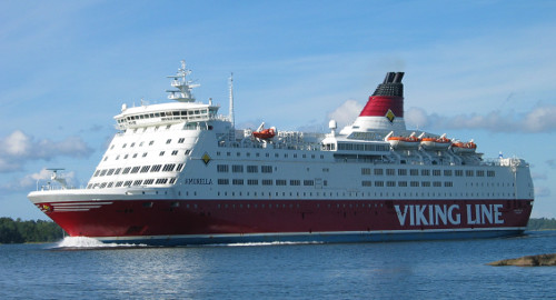 Паром Турку-Стокгольм M/S Amorella компании Viking Line