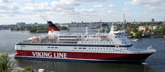 Паром Хельсинки-Стокгольм M/S Viking Gabriella компании Viking Line